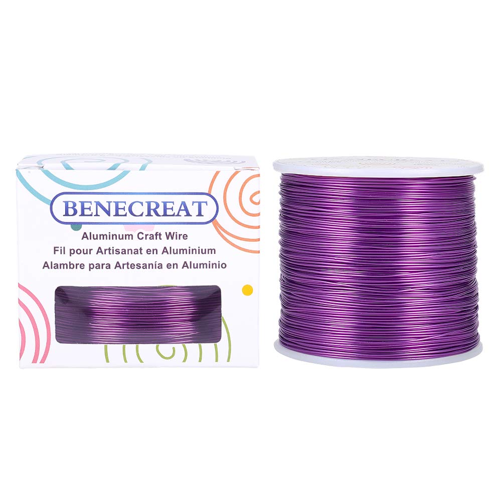 BENECREAT fil aluminium violet 0,8 mm 235 m