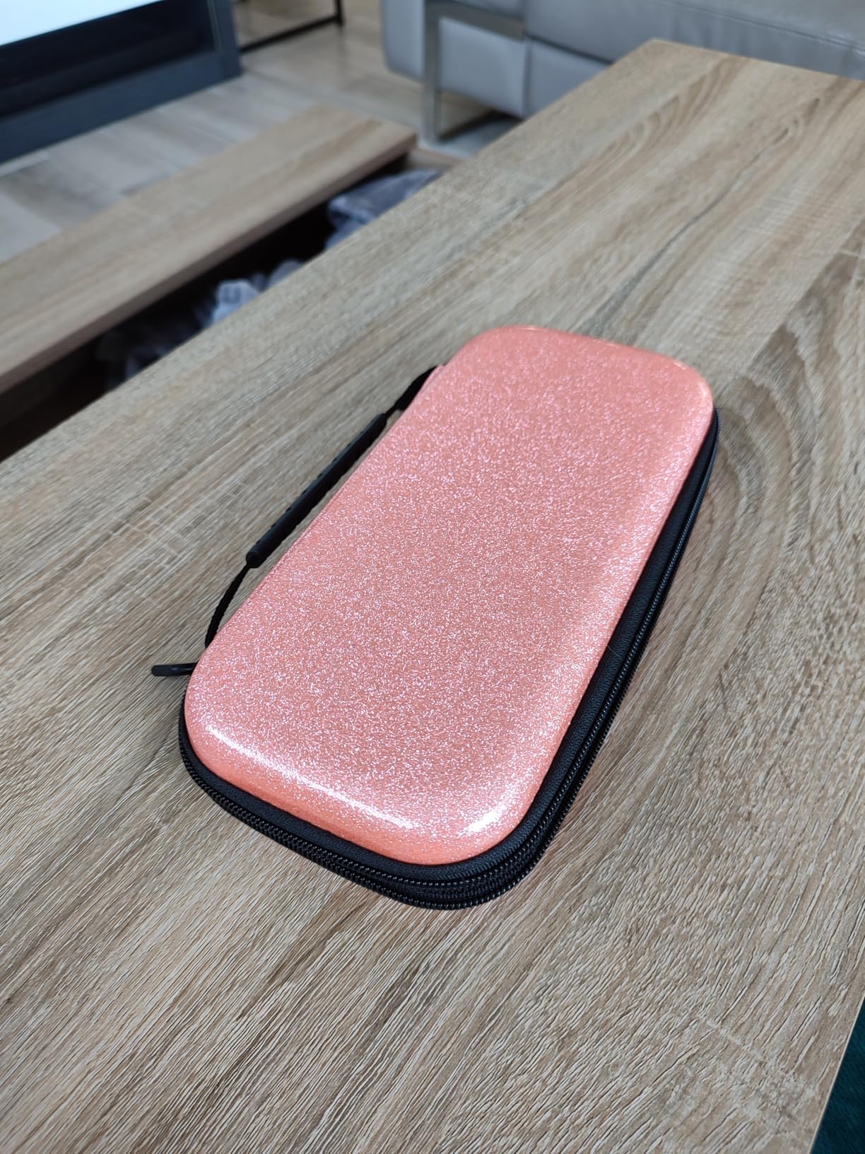 JYPS Paillettes Housse Switch / OLED Rose Rigide