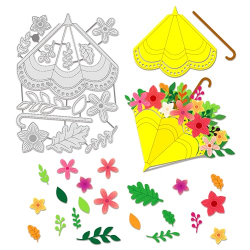 BENECREAT Parapluie matrice de découpe fleurs acier