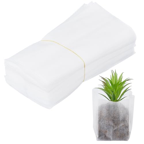 BENECREAT Sachets Pépinière Non Tissé 200x95 mm x300