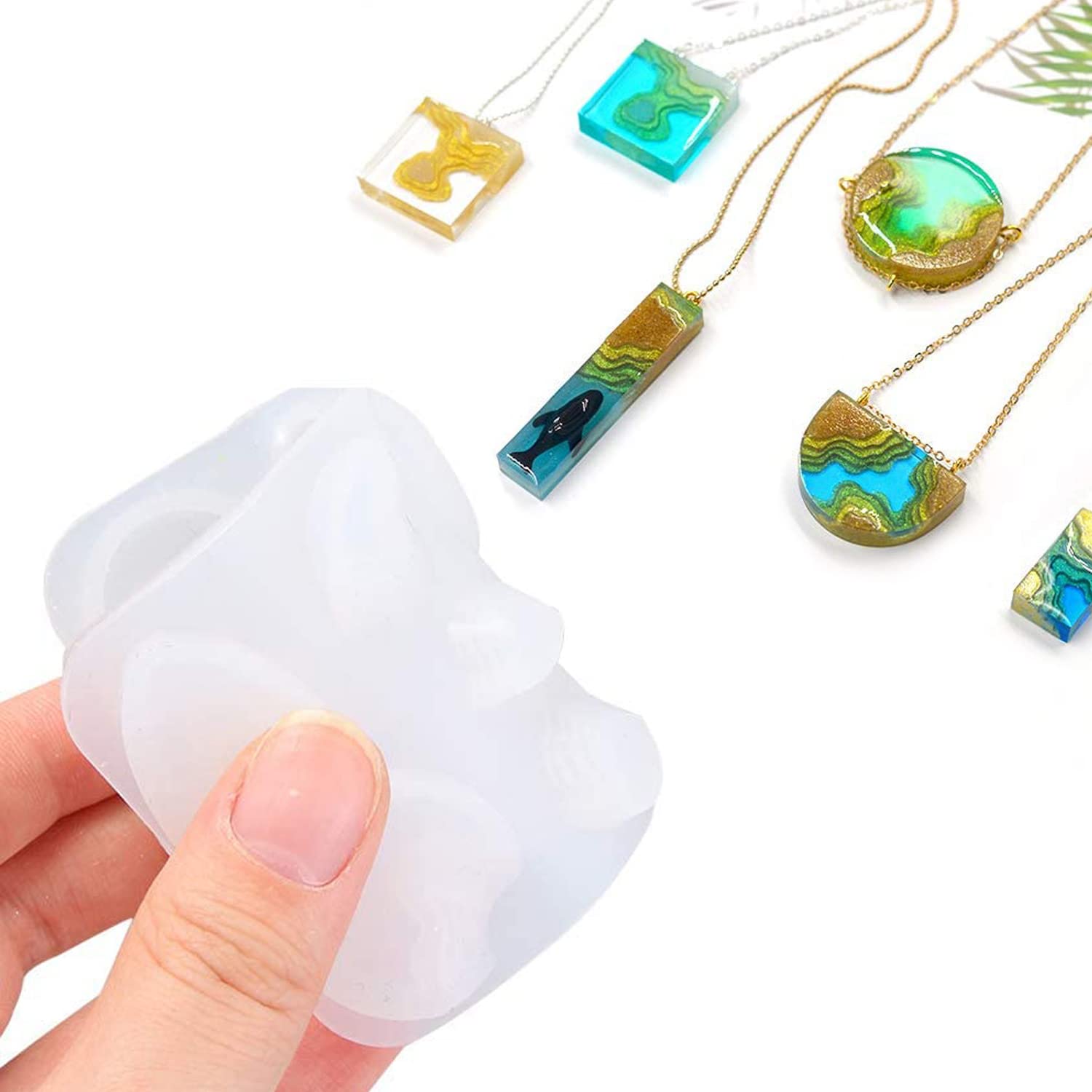 Cayway Style 8 Moule Silicone Bijoux Résine Géométrique