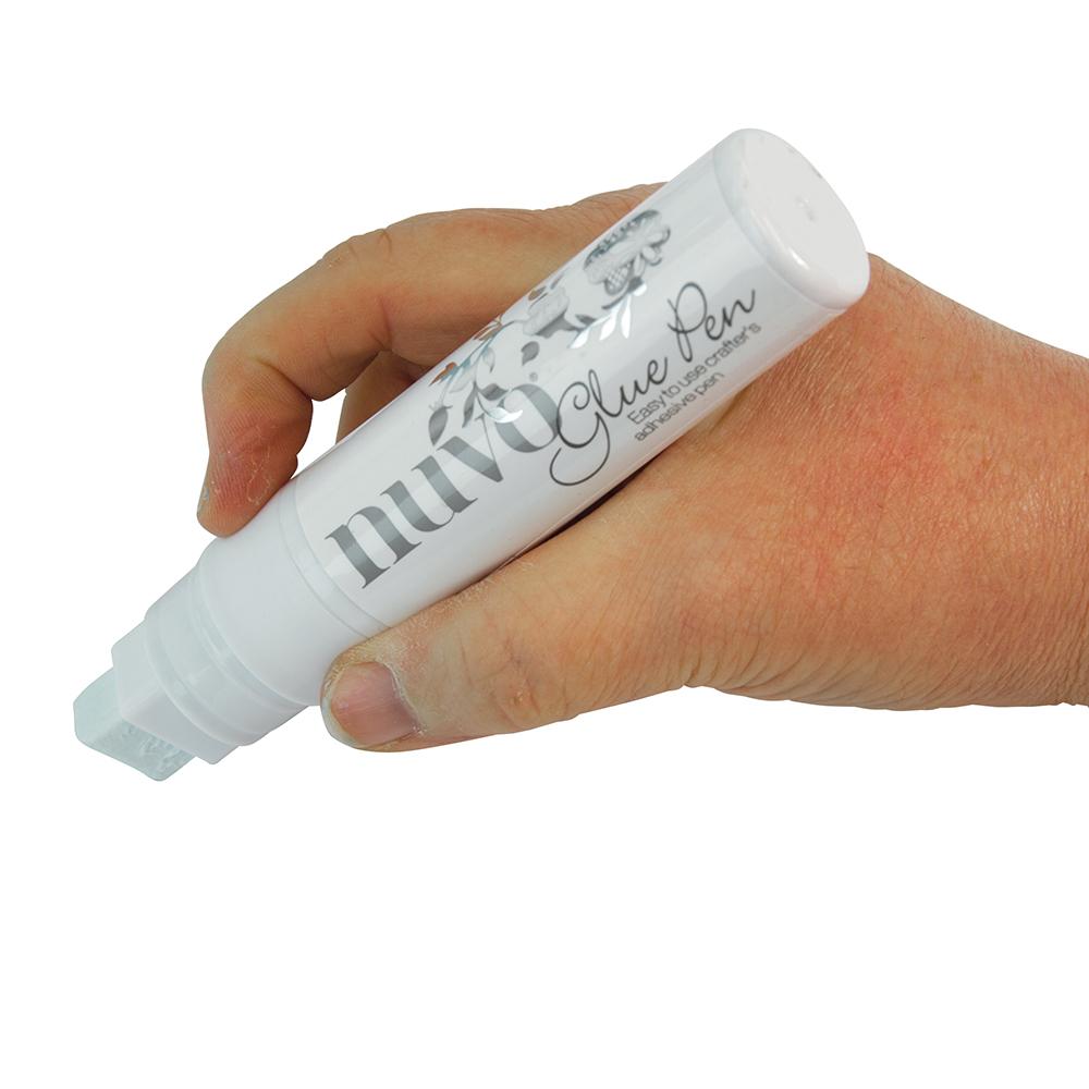 Nuvo Glue Pens stylo colle précision bleue