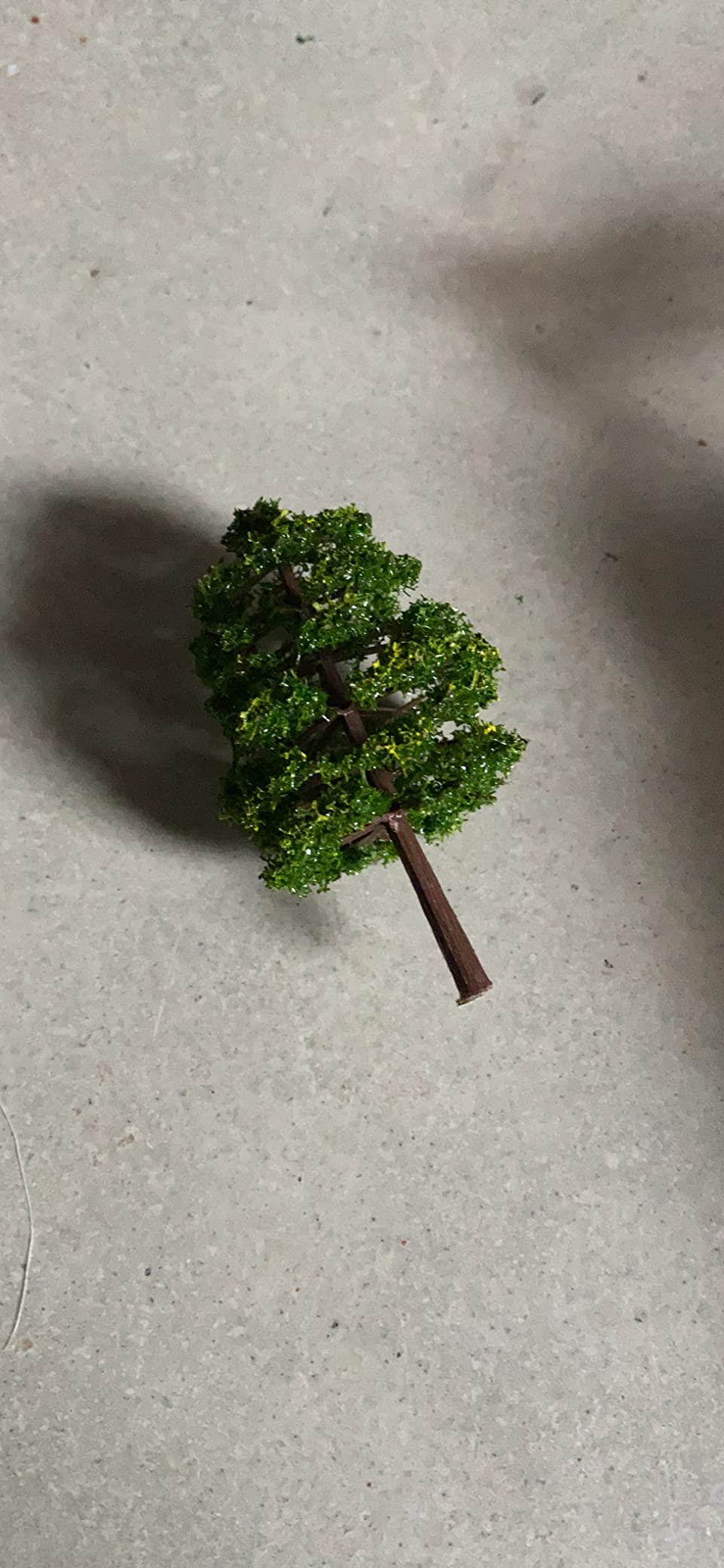 ROSENICE arbre miniature vert foncé lot 20 8cm