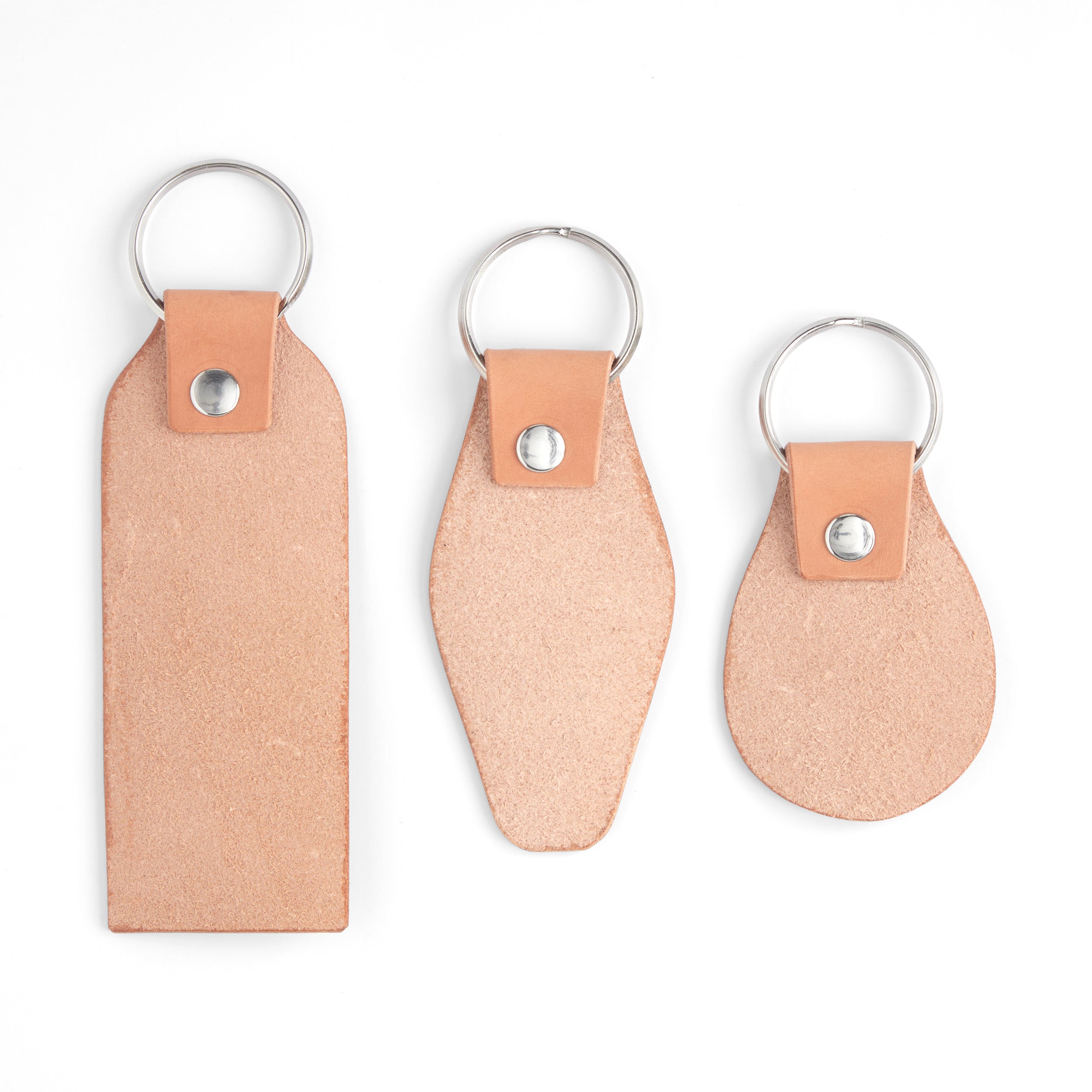 Tandy Leather Gabarits porte-clés acrylique lot 3 formes