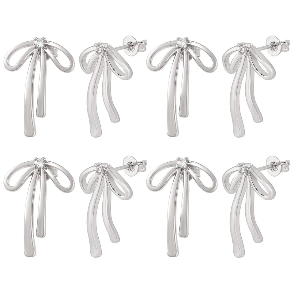 BENECREAT Tiges Boucles d'Oreilles Laiton Plaqué Or 18 Carats DIY