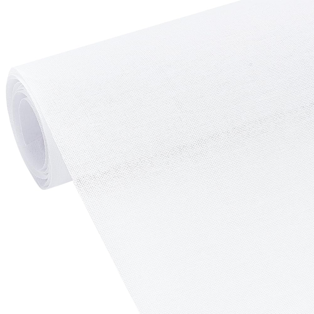 BENECREAT Tissu Thermocollant Coton Noir 100x113cm