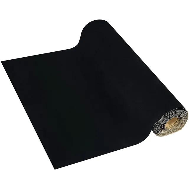 BENECREAT Feuille velours noir adhésive 40 cm x 3 m