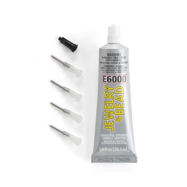 Tandy Leather E6000 colle bijoux 29,5 ml transparente