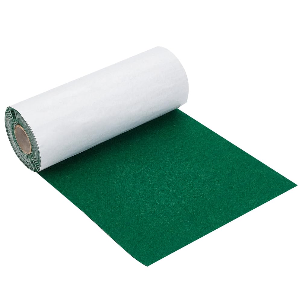 BENECREAT Feutrine Autocollante Noire 25cm x 4m 1mm