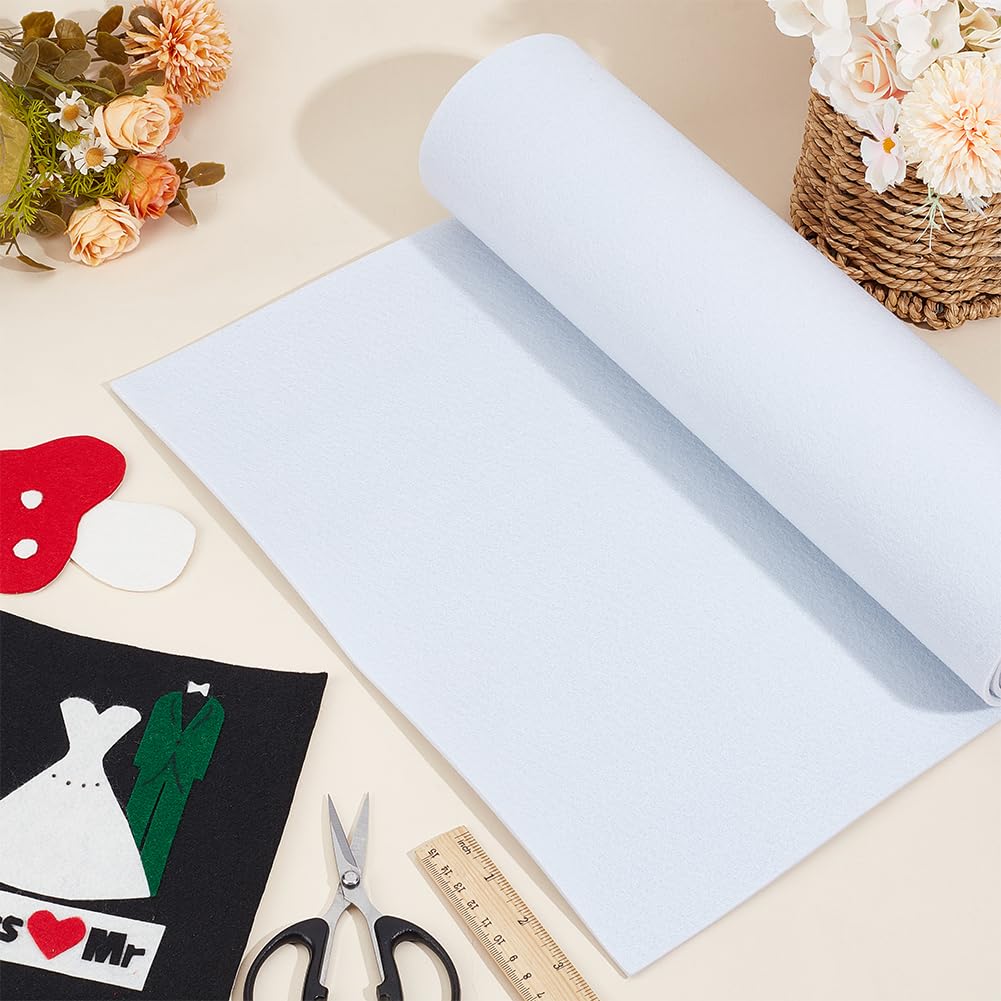 BENECREAT Rouleau Feutrine Blanc 2m x 40cm 3mm