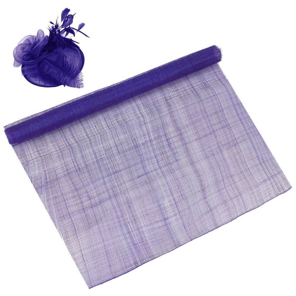 BENECREAT tissu sinamay blé chapellerie 0,5x0,91m