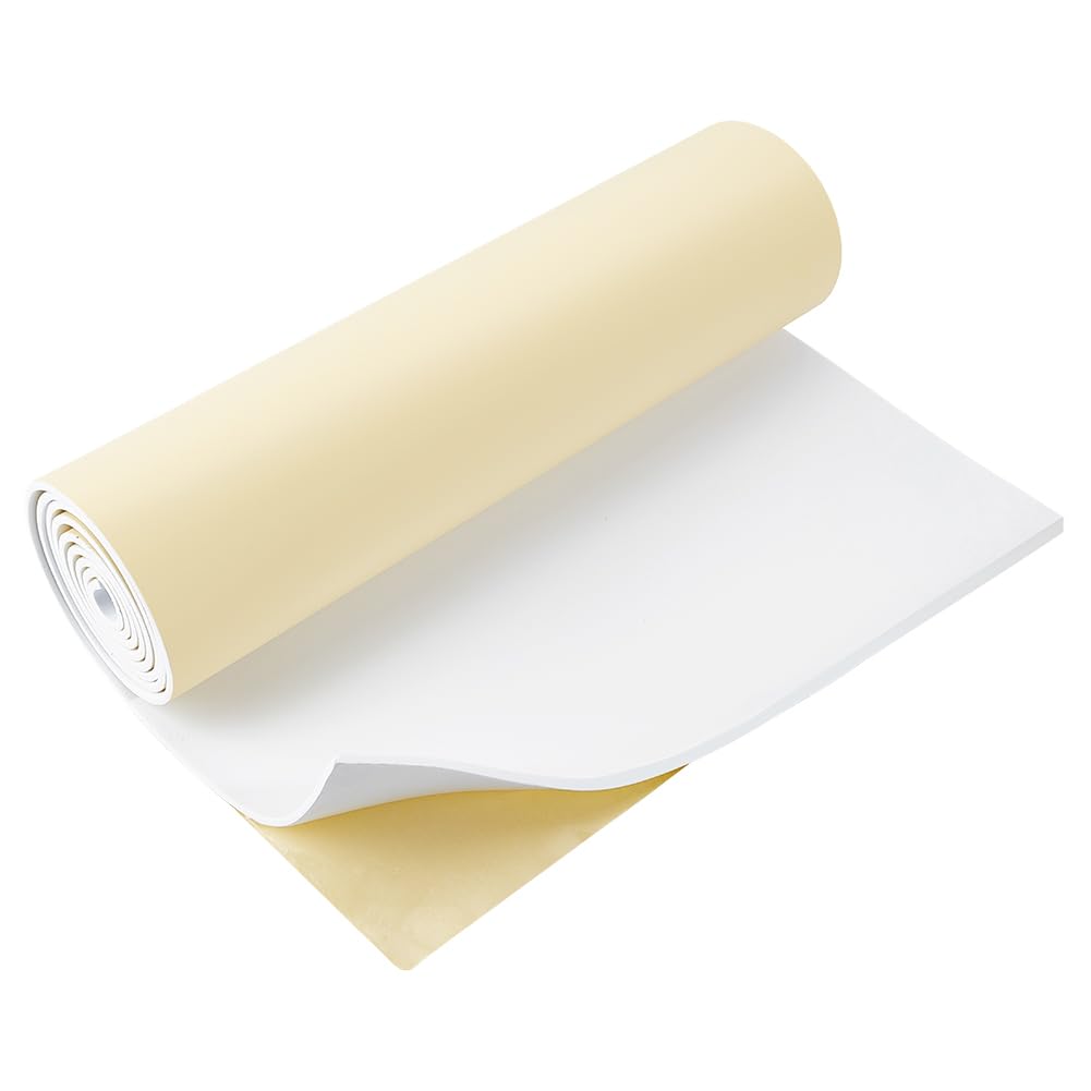 BENECREAT mousse EVA rouleau adhesif blanc 2m 5mm
