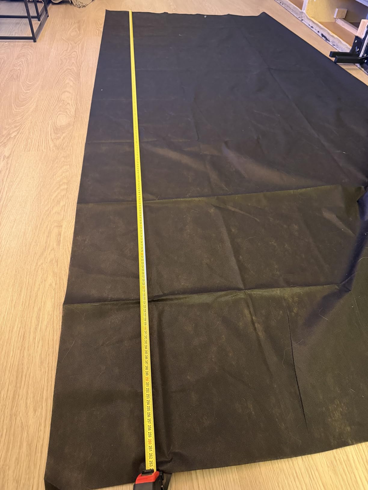 BENECREAT tissu anti-poussière noir 4,57x1,6 m