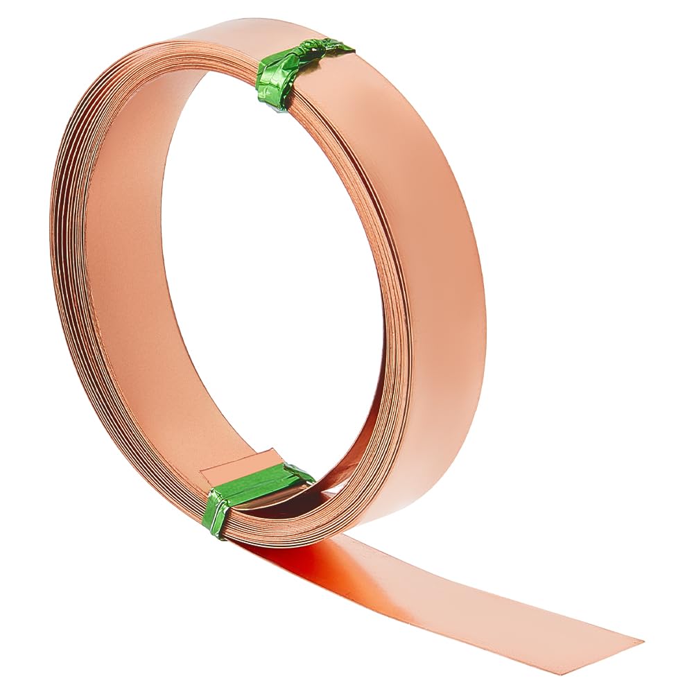 BENECREAT Fil Cuivre Plat 8 mm 6 m Bijoux