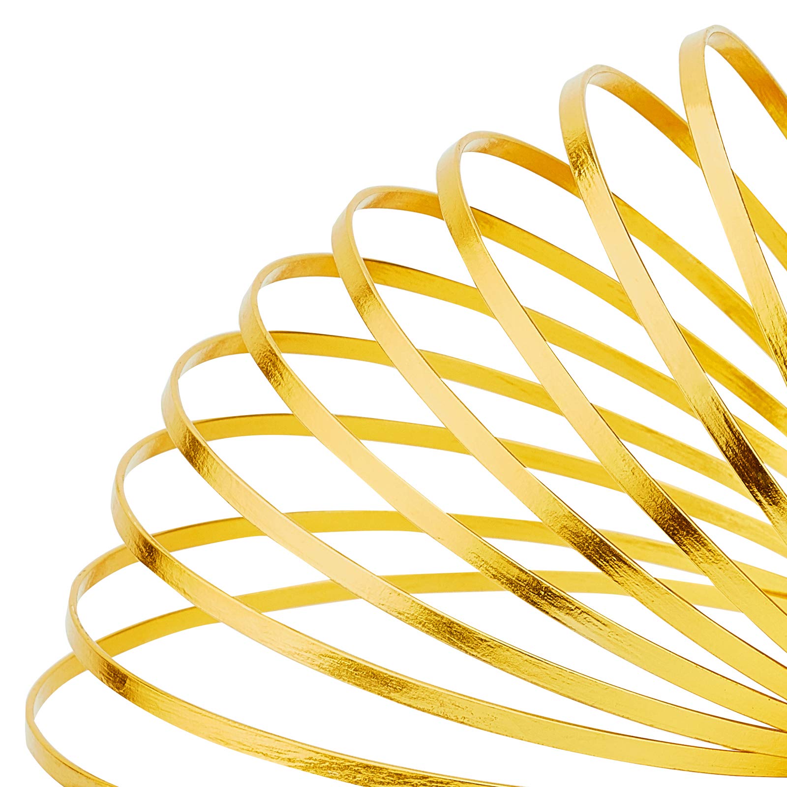 BENECREAT Fil Aluminium Plat Bijoux 5 Rouleaux 25m Couleurs