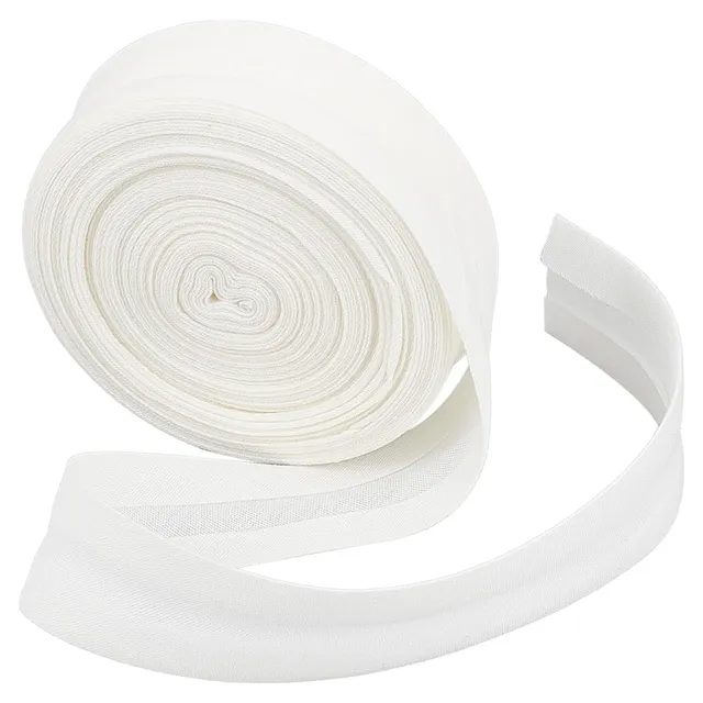 BENECREAT Biais Pli Unique Ruban 18mm Maïs 10m Polycoton