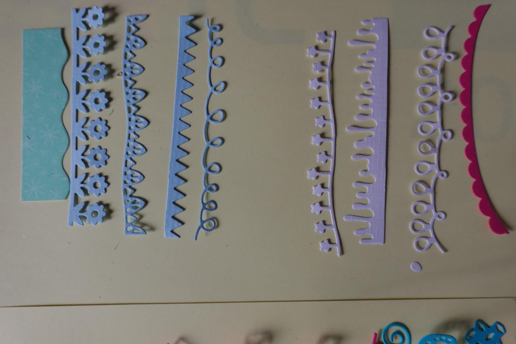 BENECREAT Dies Bordures Acier 2 pcs 0,8 mm Décoratif