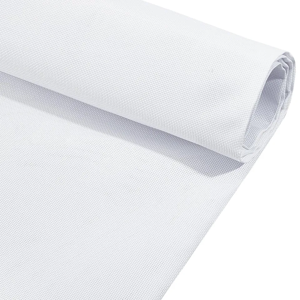 BENECREAT 18CT Toile Aida Blanche 1x1,5m 1mm