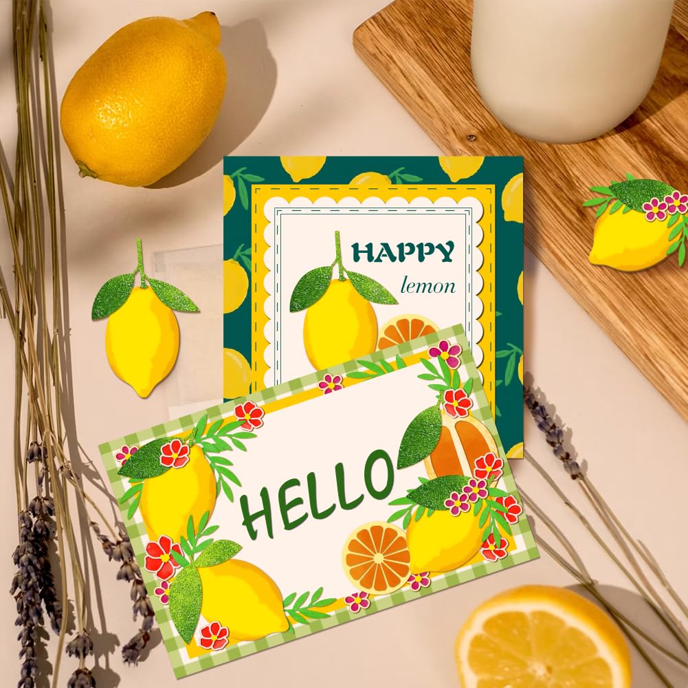 BENECREAT dies découpe citron scrapbooking acier