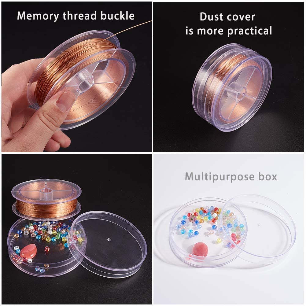 BENECREAT Fil Cuivre Bijoux 0,5 mm 60 m Anti-Ternissement