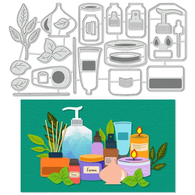 BENECREAT Bouteilles Bougie matrice de découpe acier