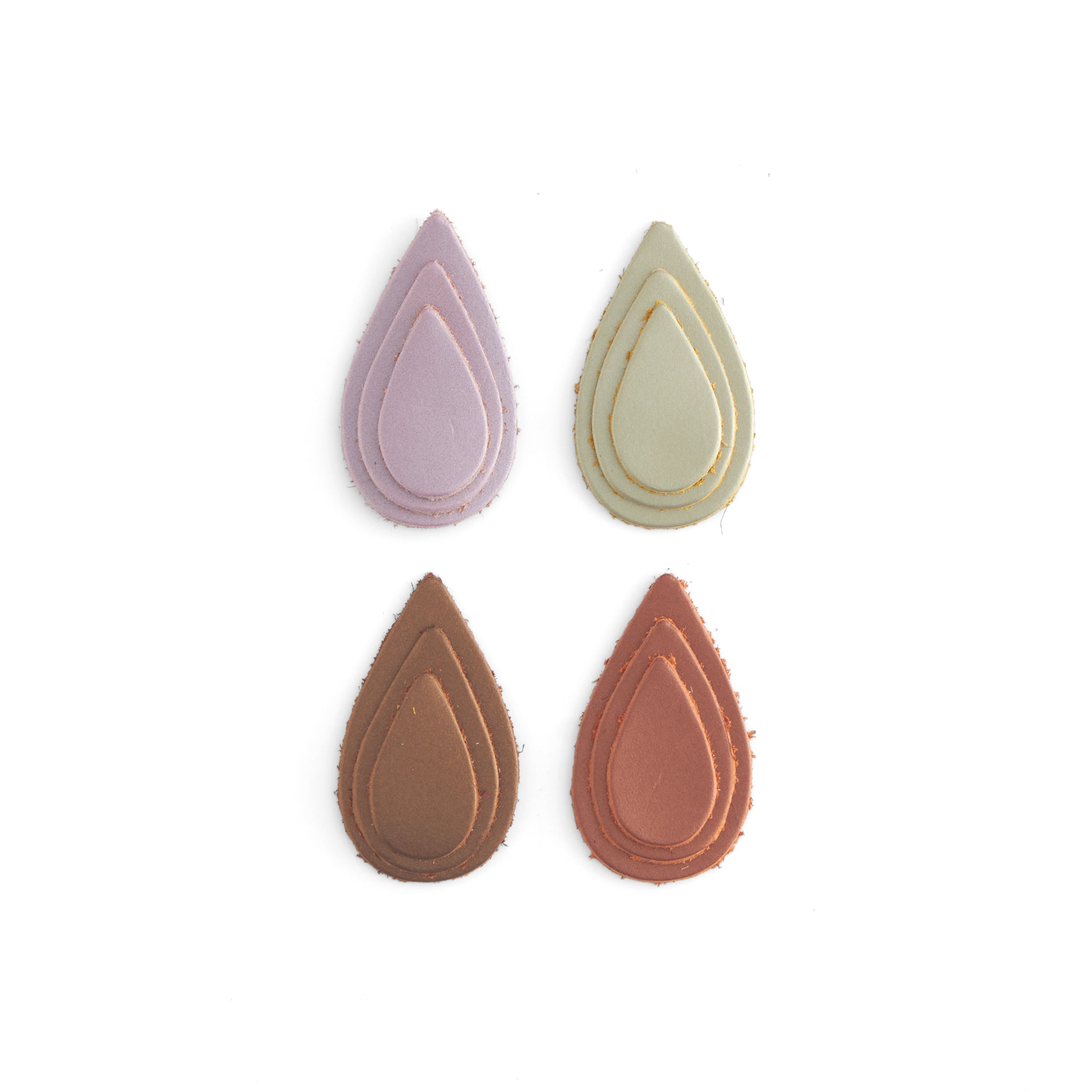 Tandy Leather Mini Formes goutte eau cuir Mirage Lina x60