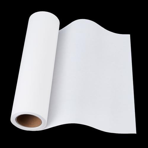BENECREAT Toile Thermocollante Blanche 11 m x 30 cm