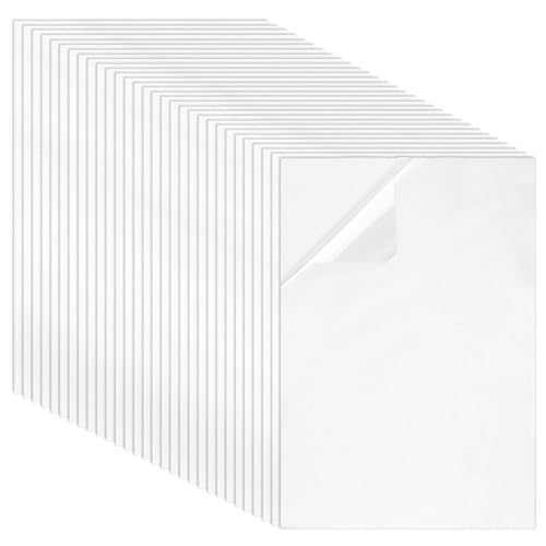 BENECREAT Papier Transfert Strass Hotfix 30x20cm Lot 30