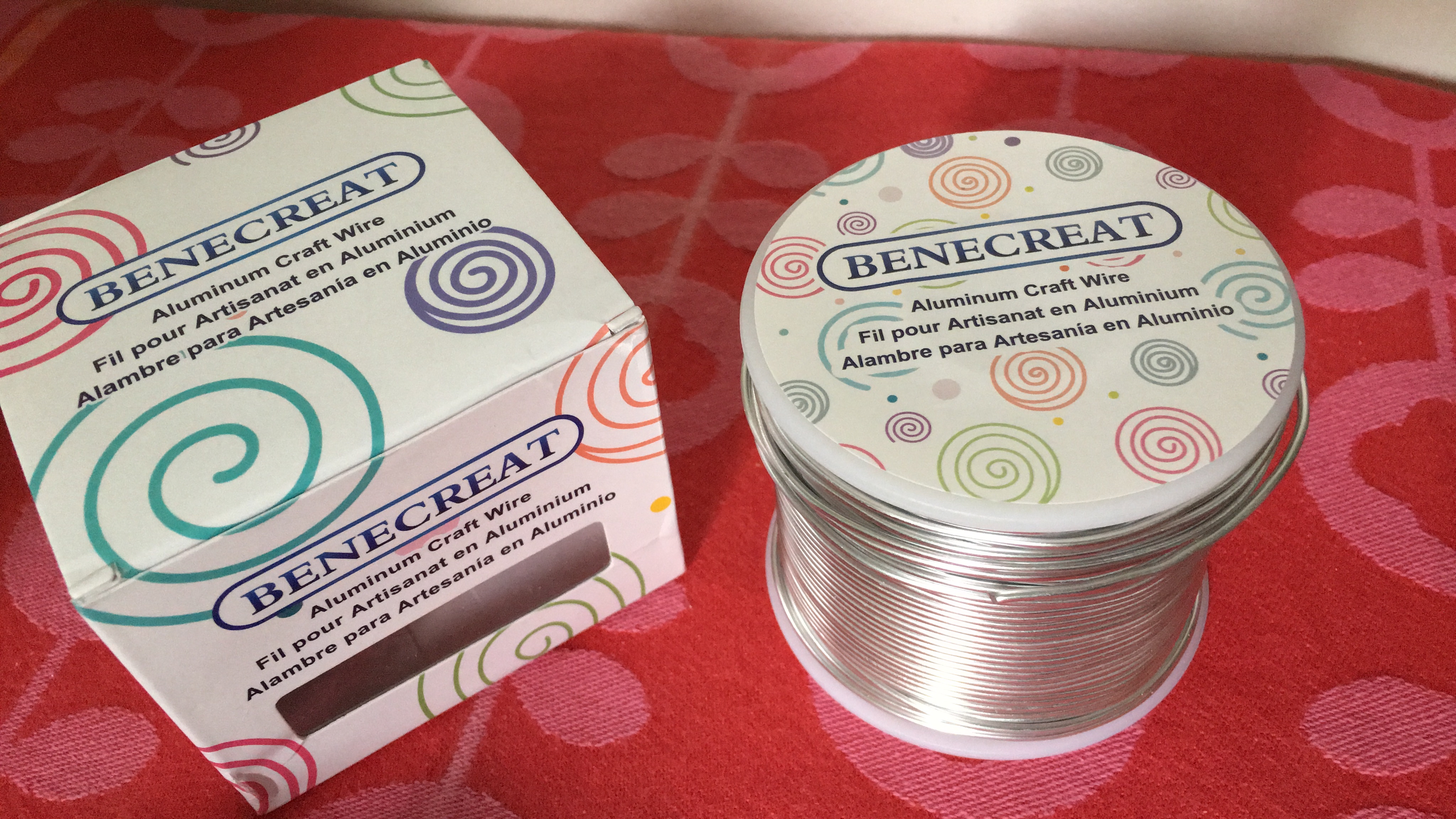 BENECREAT fil aluminium violet 0,8 mm 235 m