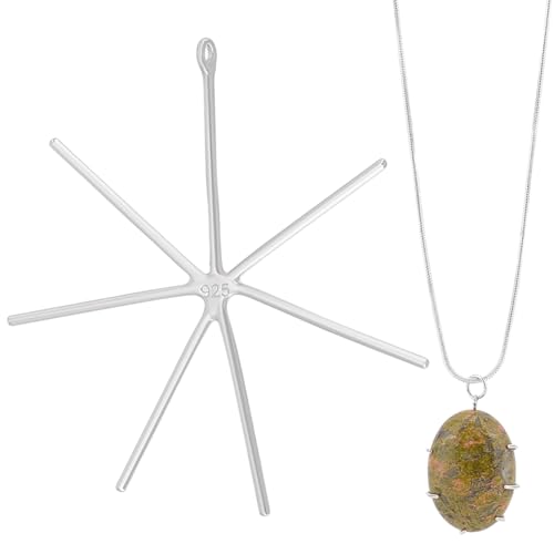 BENECREAT Support pendentif griffe argent 925 lot 6 sertissage