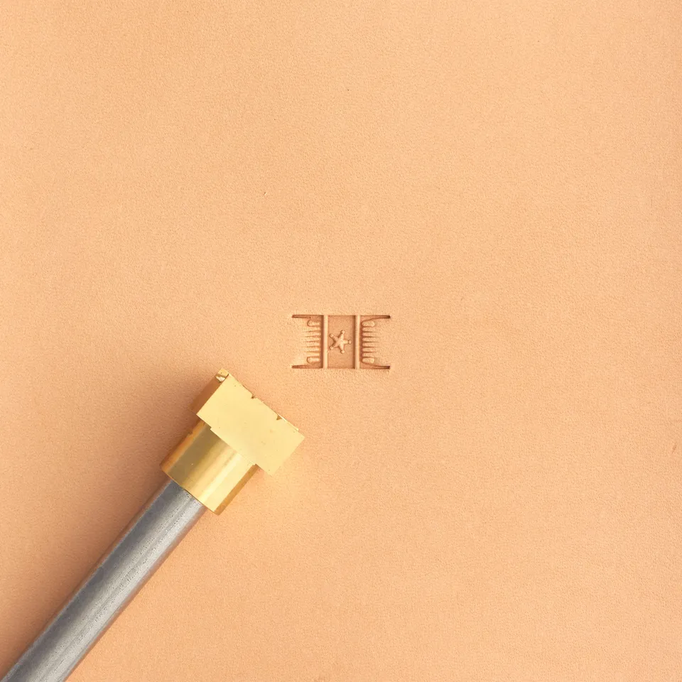 Tandy Leather Étoile Tressée emporte-pièce laiton 12 mm
