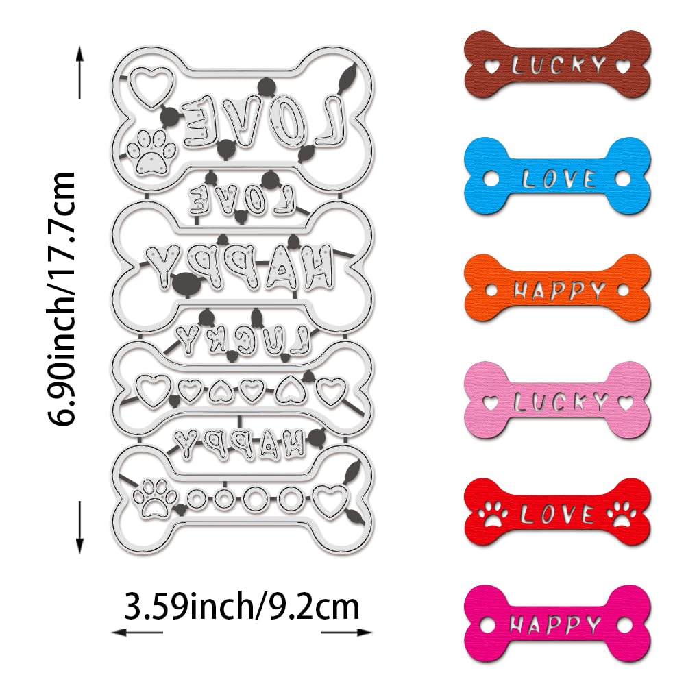 BENECREAT Matrices Découpe Os Coeur 177x92 mm