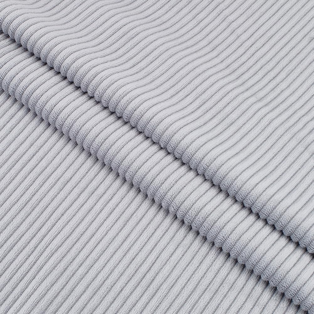 BENECREAT tissu flanelle rayures café 2 m 160 cm