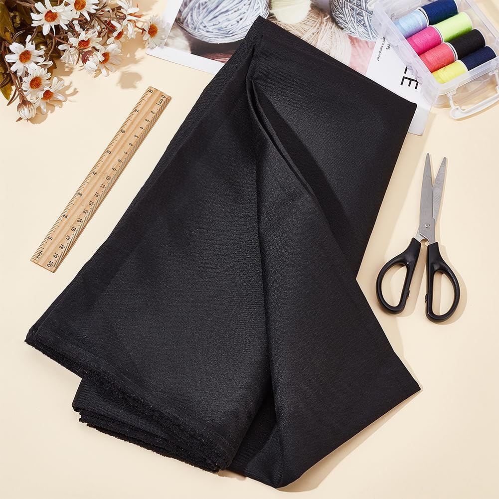 BENECREAT Toile imperméable Cordura noire 140x152 cm 600D