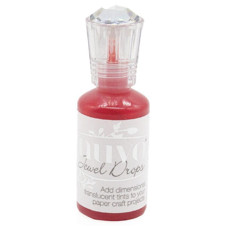 Nuvo Jewel Drops Flacon 3D Translucide Scrapbooking Mix Media