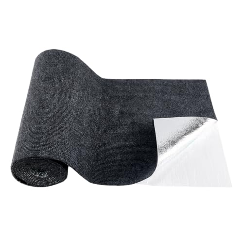 BENECREAT Ruban adhésif tapis antidarapant noir 300x40 cm