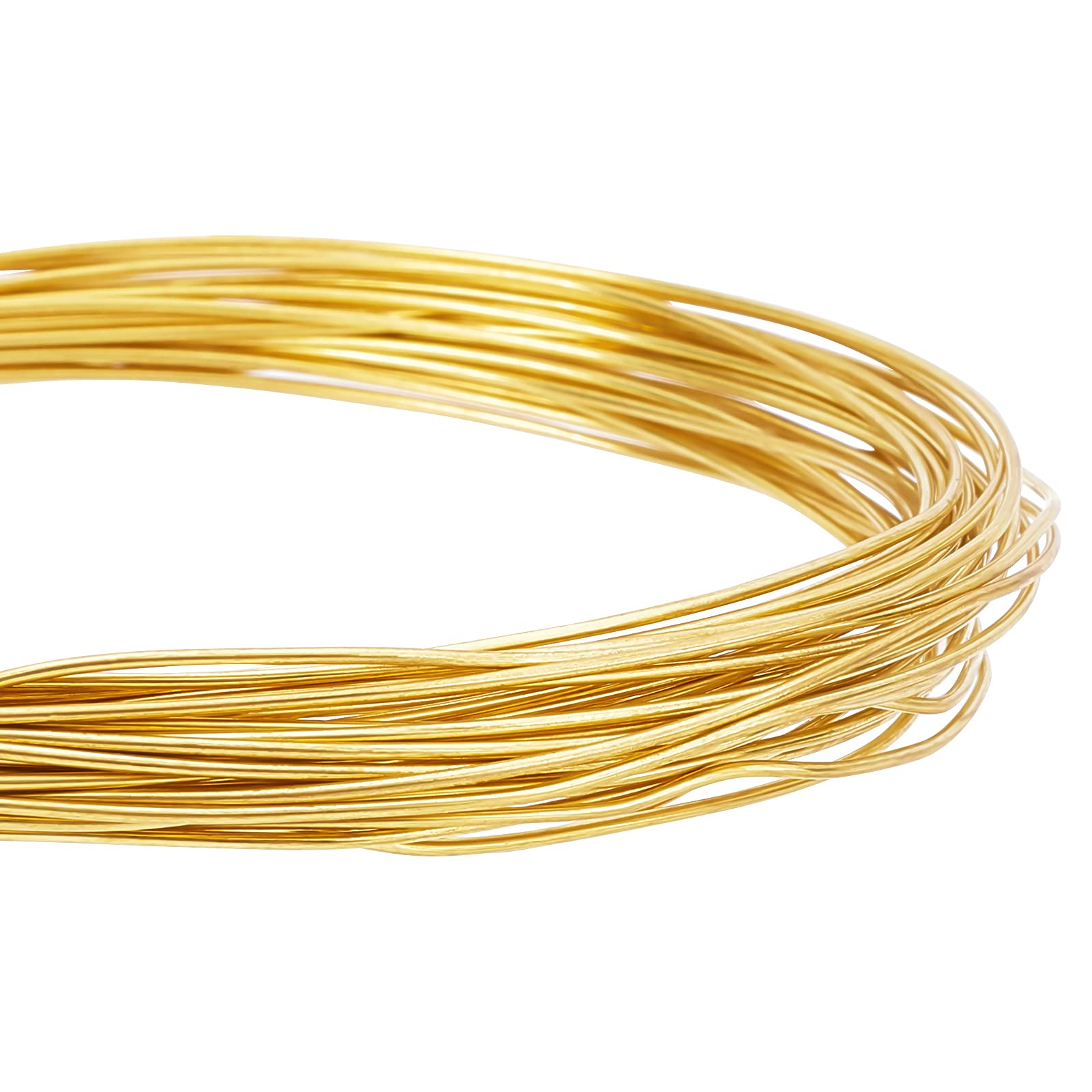 BENECREAT fil cuivre doré 1,6 mm 5 m bijoux