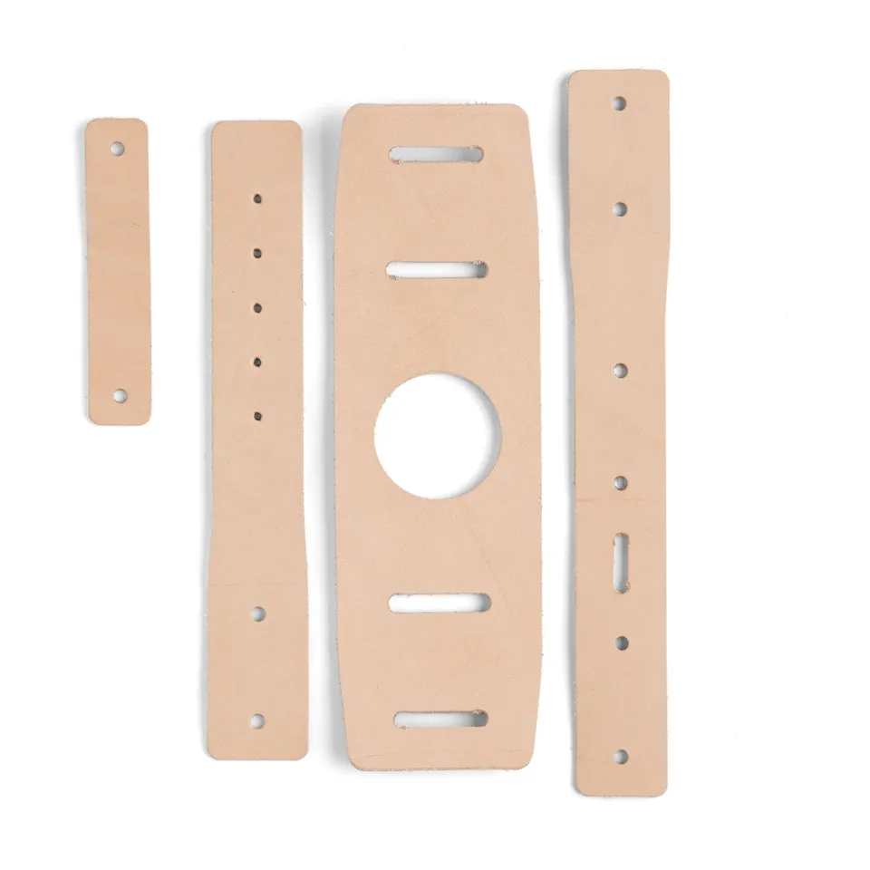 Tandy Leather Winston kit bracelet montre cuir x10 naturel
