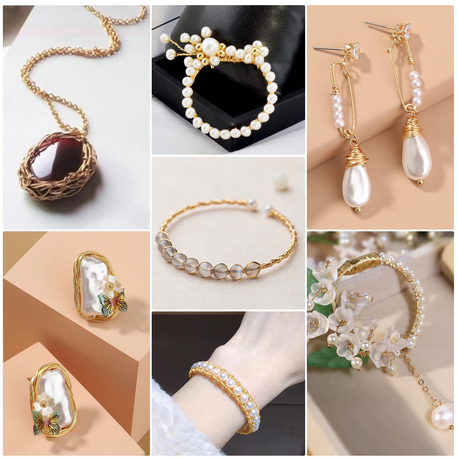 BENECREAT Fil Cuivre Argenté Bijoux 0,7mm 20m Anti-terni