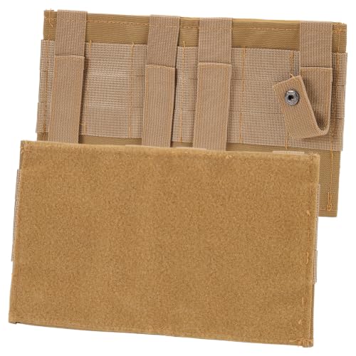 BENECREAT Panneau molle tactique kaki foncé 150x252mm