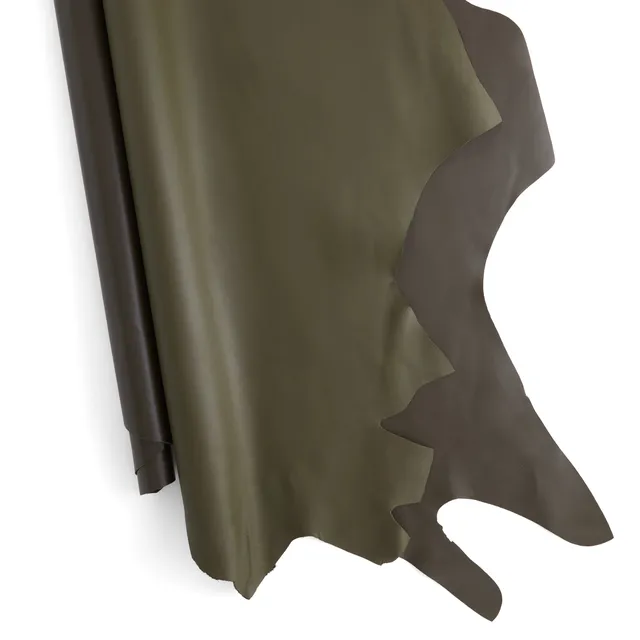 Tandy Leather côté designer cuir vert foncé 3-5 oz
