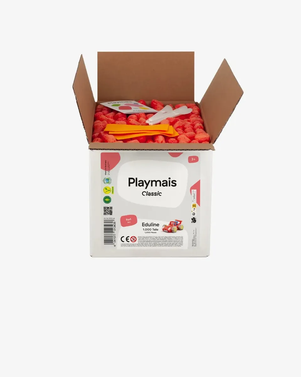 PLAYMAÏS Eduline Classic 1000 recharge rouge 1000 pièces
