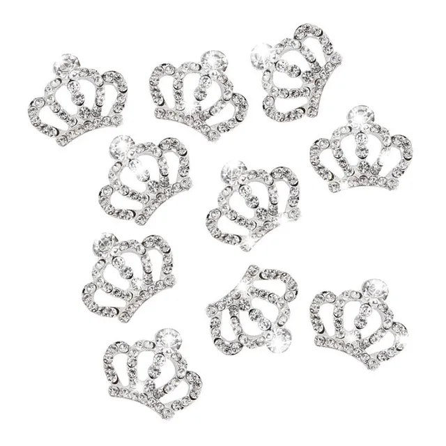 ROSENICE strass couronne cristal argent lot 10