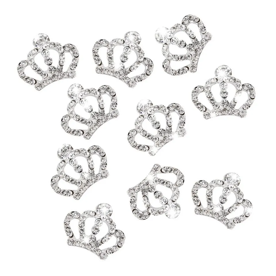 ROSENICE strass couronne cristal argent lot 10