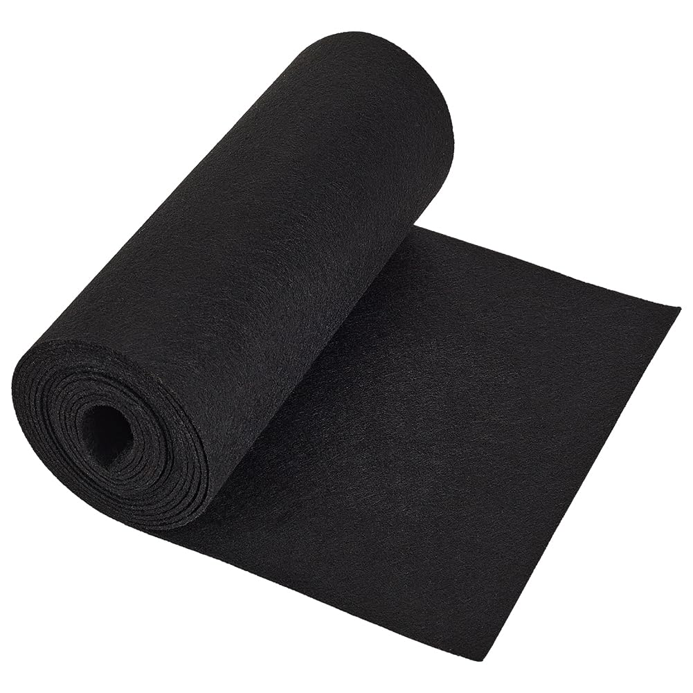 BENECREAT Feutre Tissu Rouleau 3m x 24cm 2mm Blanc