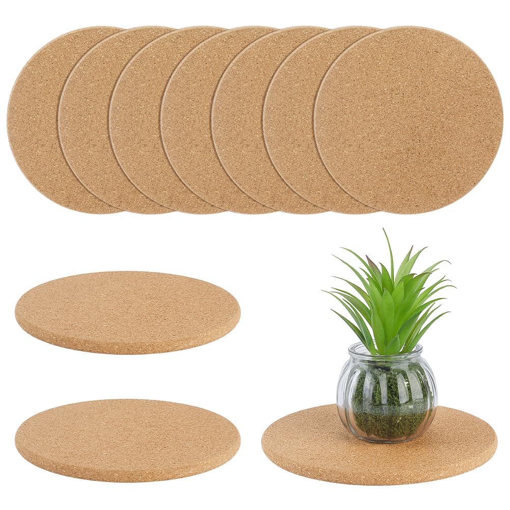 BENECREAT dessous pot liège rond 16,5cm lot 10