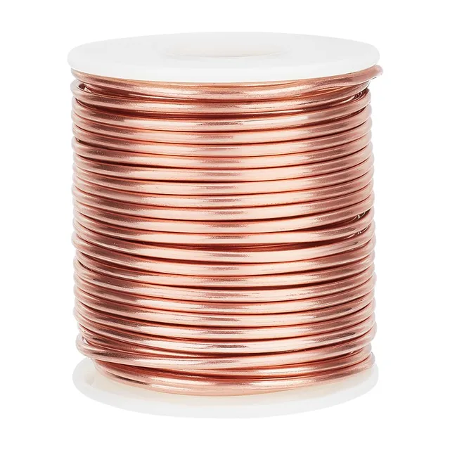 BENECREAT fil cuivre nu 12 gauge 2 mm 20 m souple