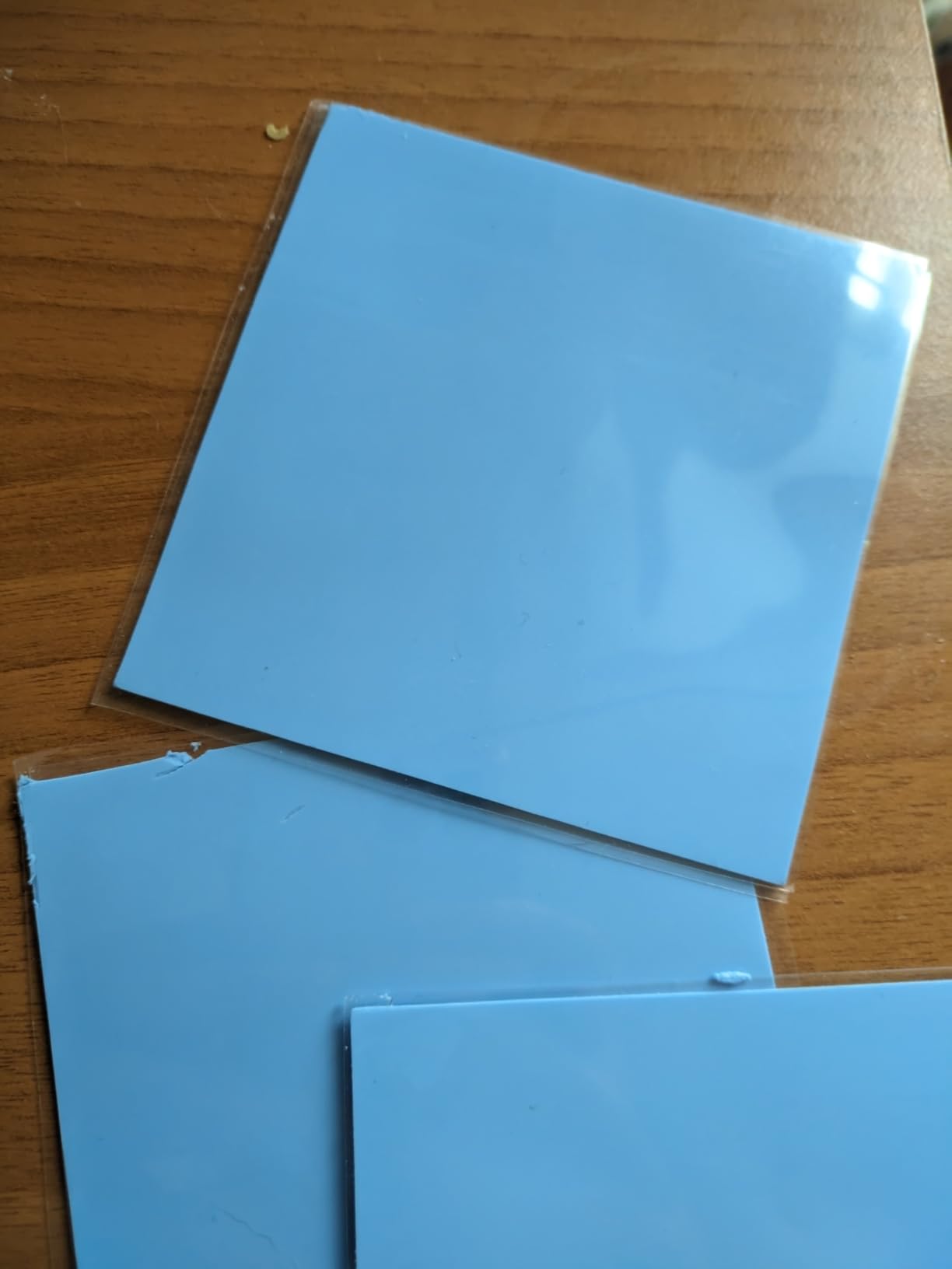 BENECREAT Pads Thermiques Silicone 10 Pcs 100x100mm 5 épaisseurs