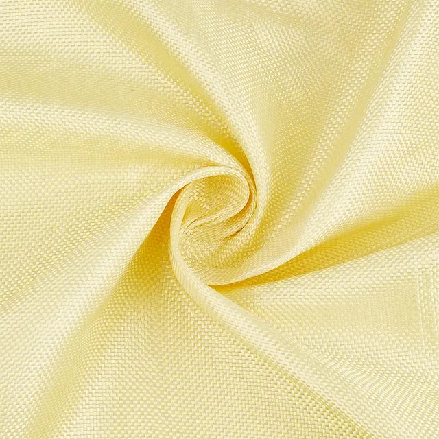 BENECREAT tissu Kevlar aramide jaune 1x1m résistant coupure