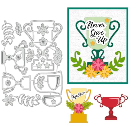 BENECREAT Trophée Fleur Matrice de Découpe 177x125 mm
